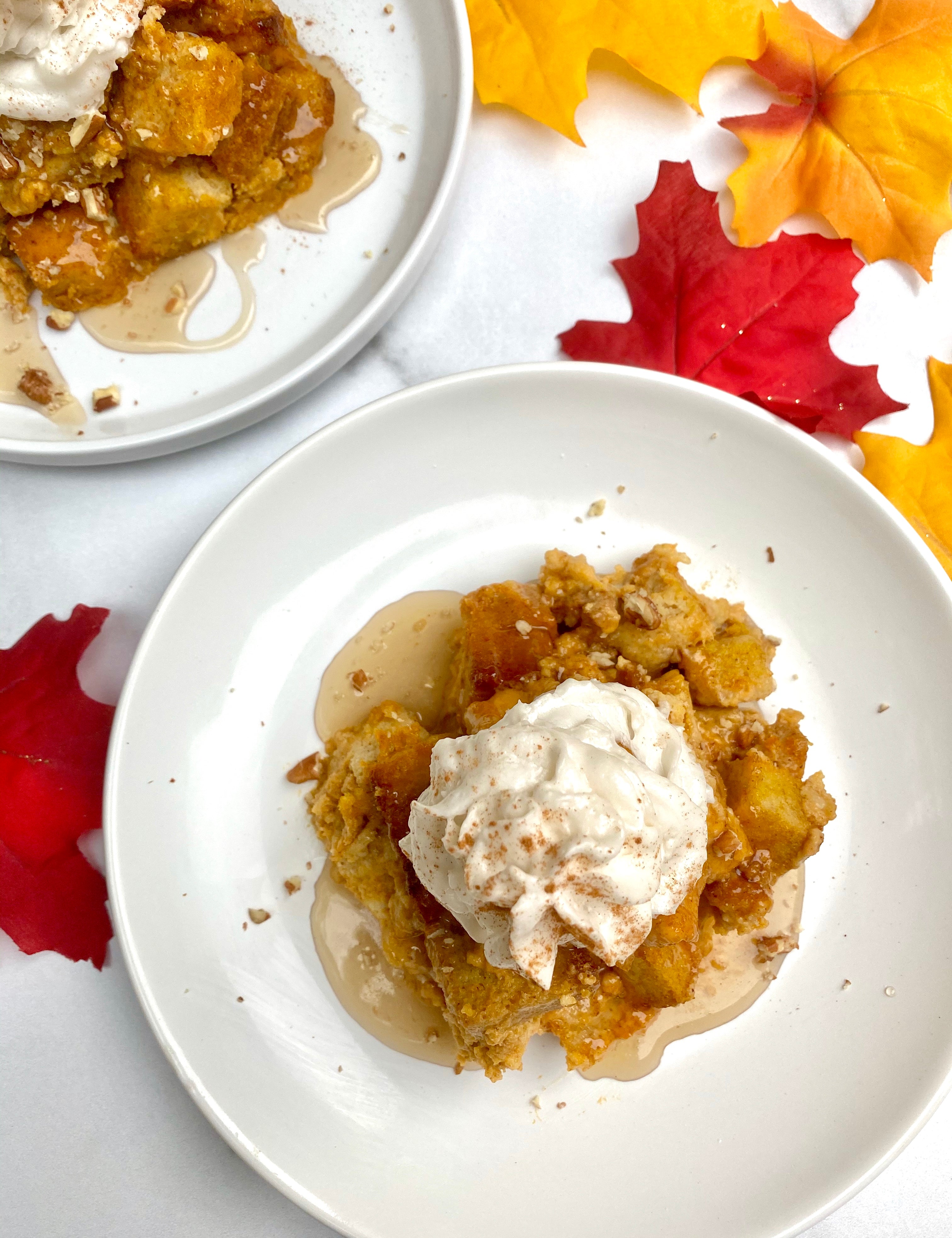 Pumpkin Phat Bread Pudding