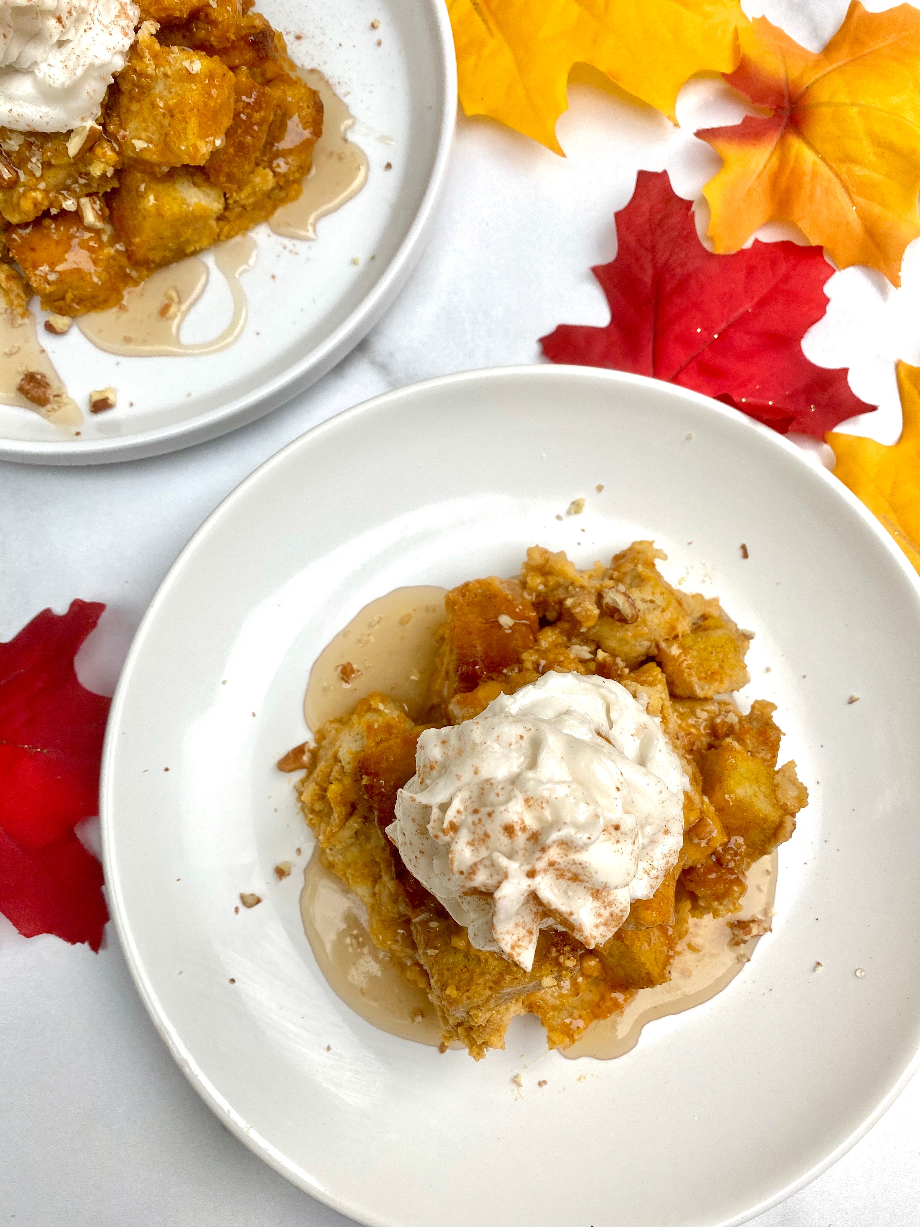 Pumpkin Phat Bread Pudding