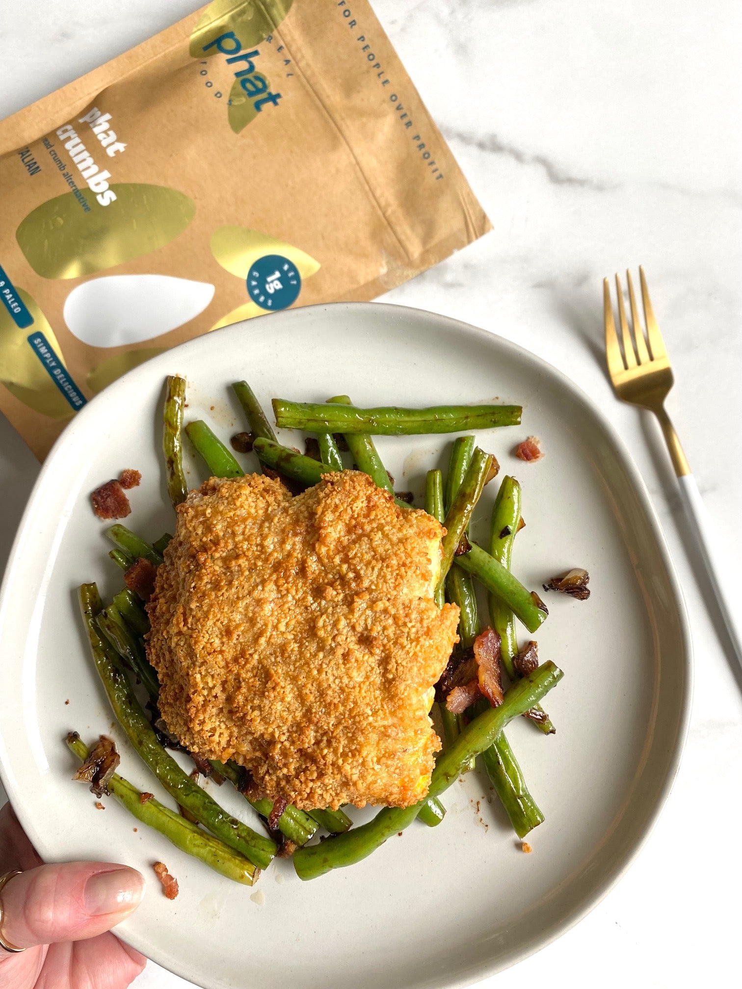 Keto Crusted Salmon