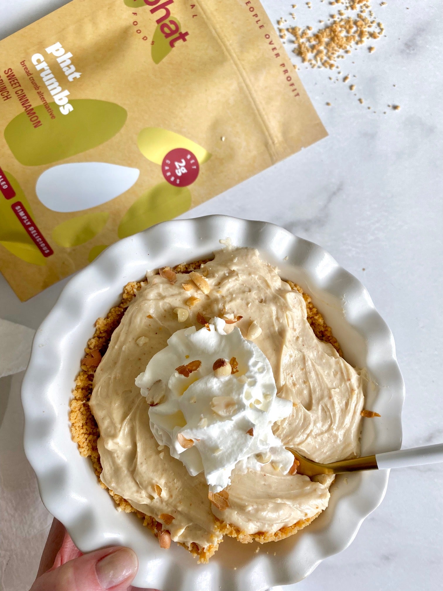 Keto Peanut Butter Pie