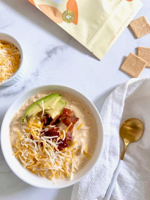 Creamy Keto Chicken Soup