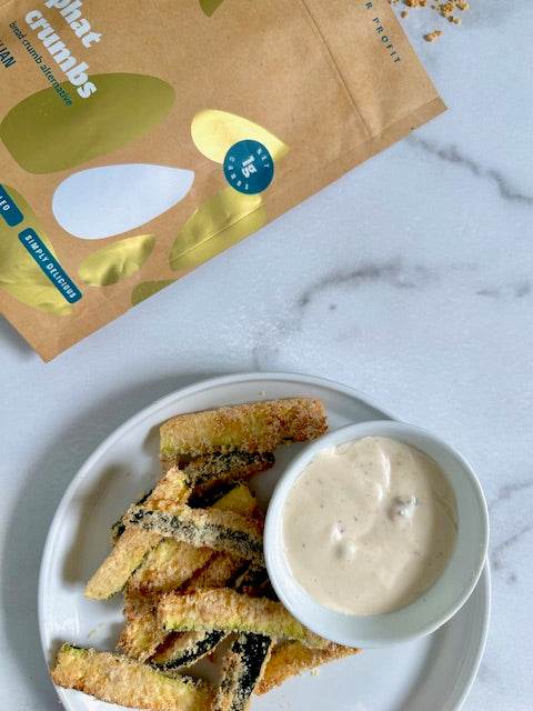 Air Fryer Zucchini Fries (Gluten Free | Low-Carb | Keto)
