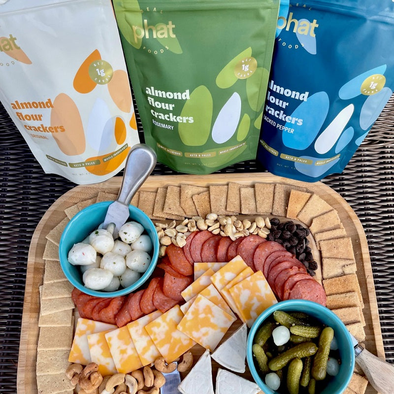 Keto charcuterie board