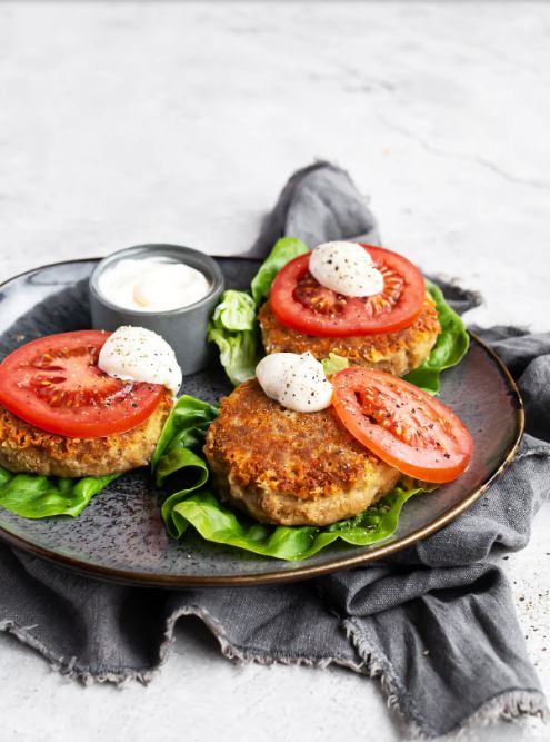 Crispy Keto Tuna Patties