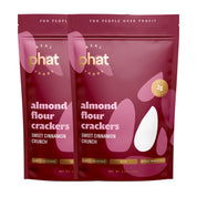 Real Phat Foods Almond Flour Crackers in Sweet Cinnamon Crunch