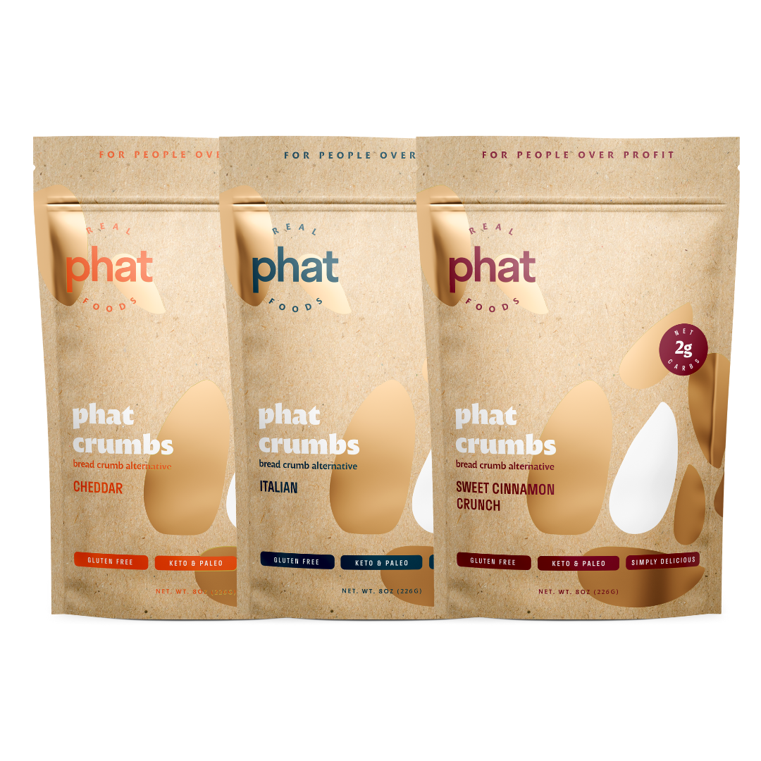 Low Carb Bread Crumbs - Variety Pack