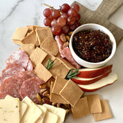 Almond Flour Crackers Rosemary