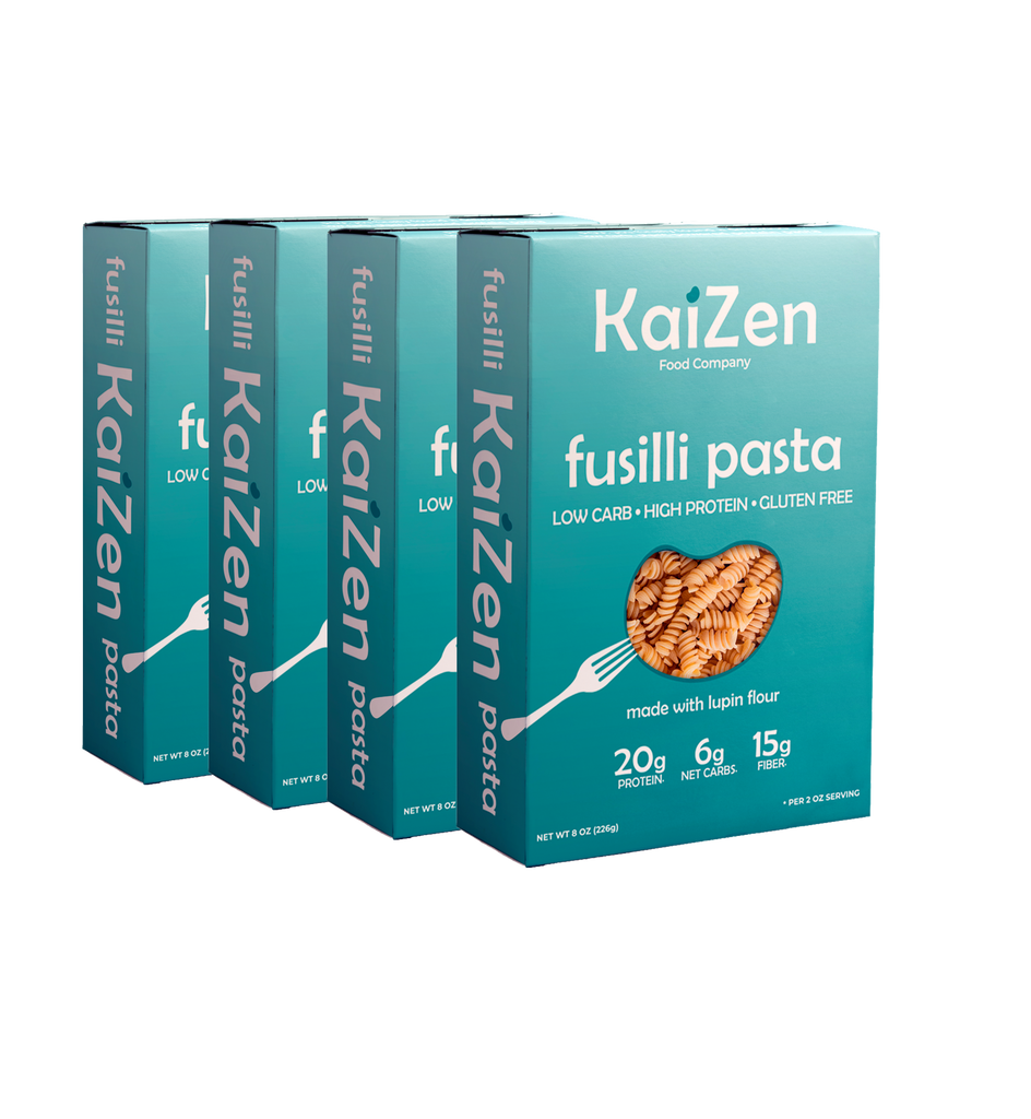 Kaizen Low Carb Keto Pasta - Four Pack