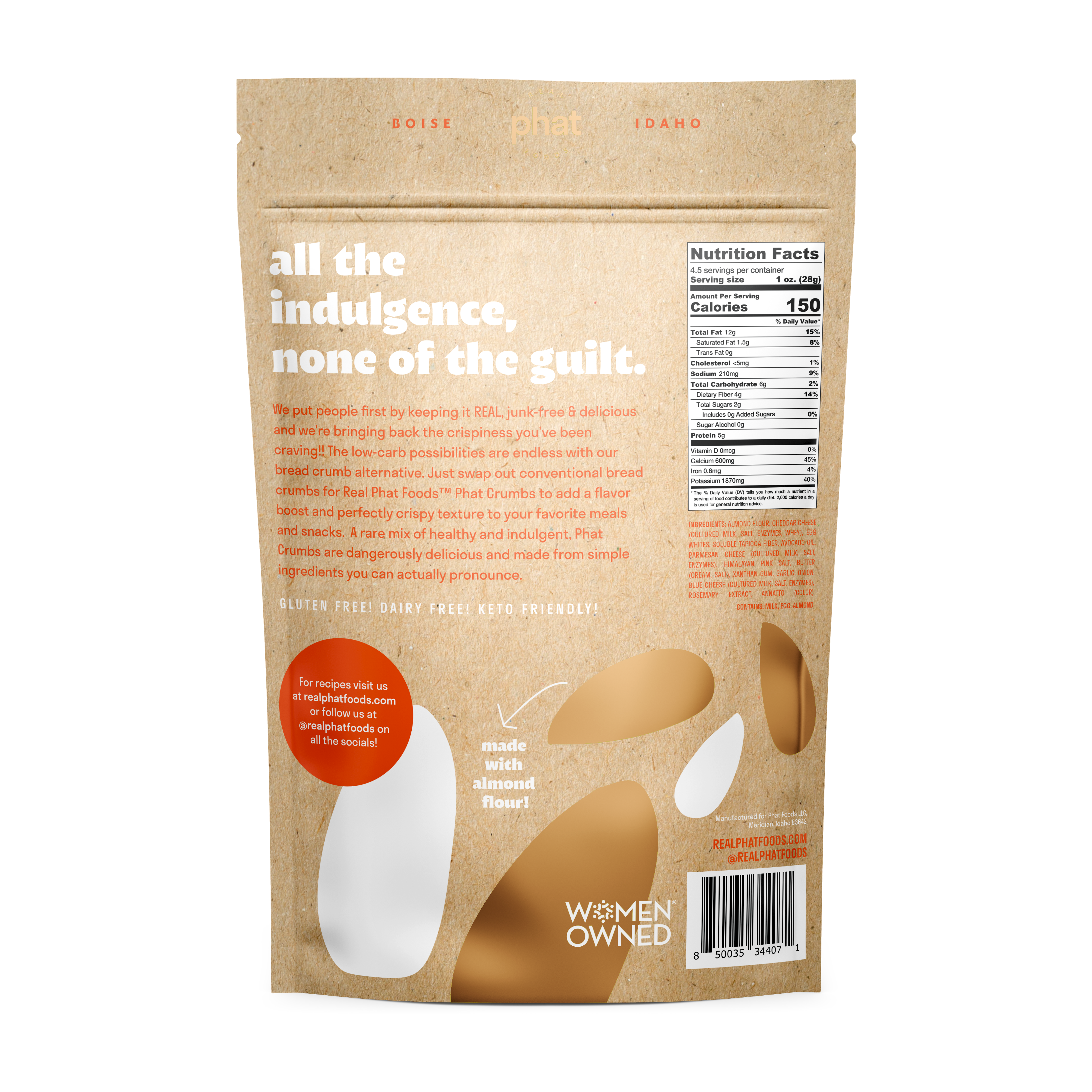 Low Carb Bread Crumbs - Variety Pack