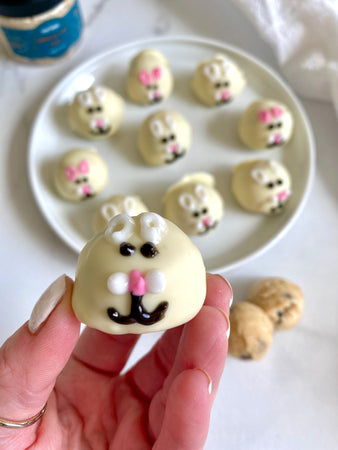 The Cutest Low-Carb Bunny Truffles