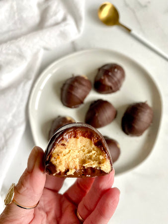 Easy Keto Chocolate Peanut Butter Eggs