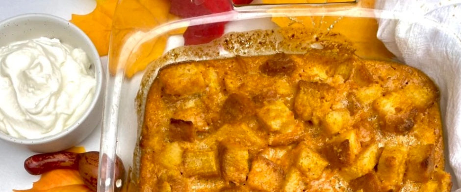 Pumpkin Bread Pudding