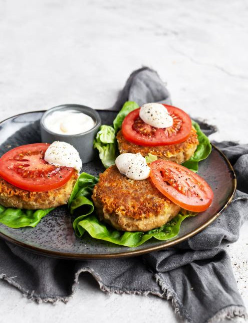 Crispy Keto Tuna Patties