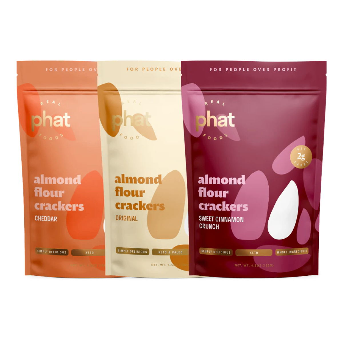 Real Phat Foods Almond flour crackers
