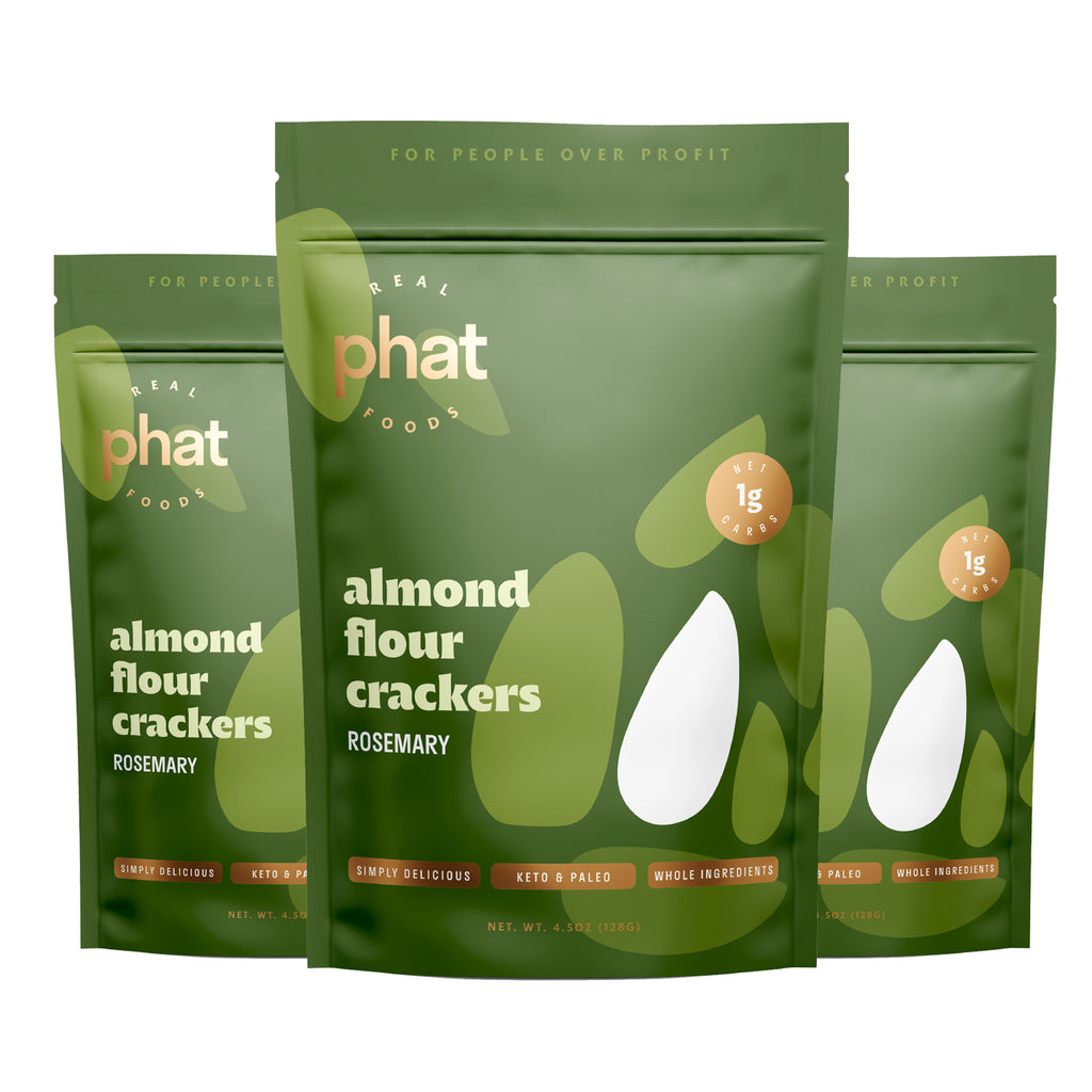 Rosemary Phat Cracker Set of Three