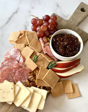 Almond Flour Crackers Rosemary
