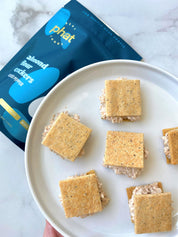 Almond Flour Crackers - Cracked Pepper Three Pack with Spread