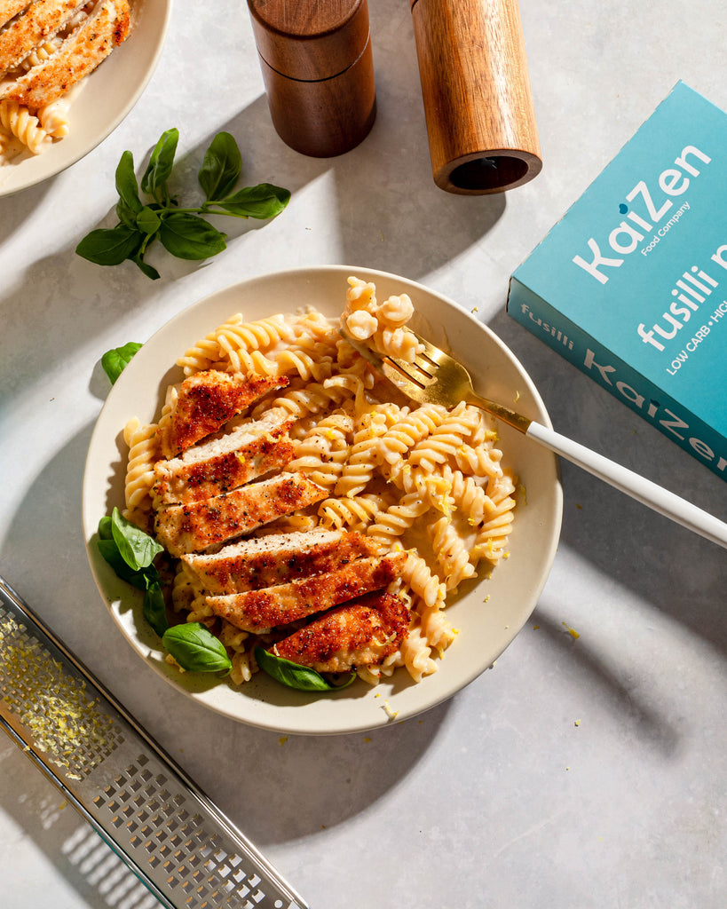 Low Carb Keto Pasta with Chicken